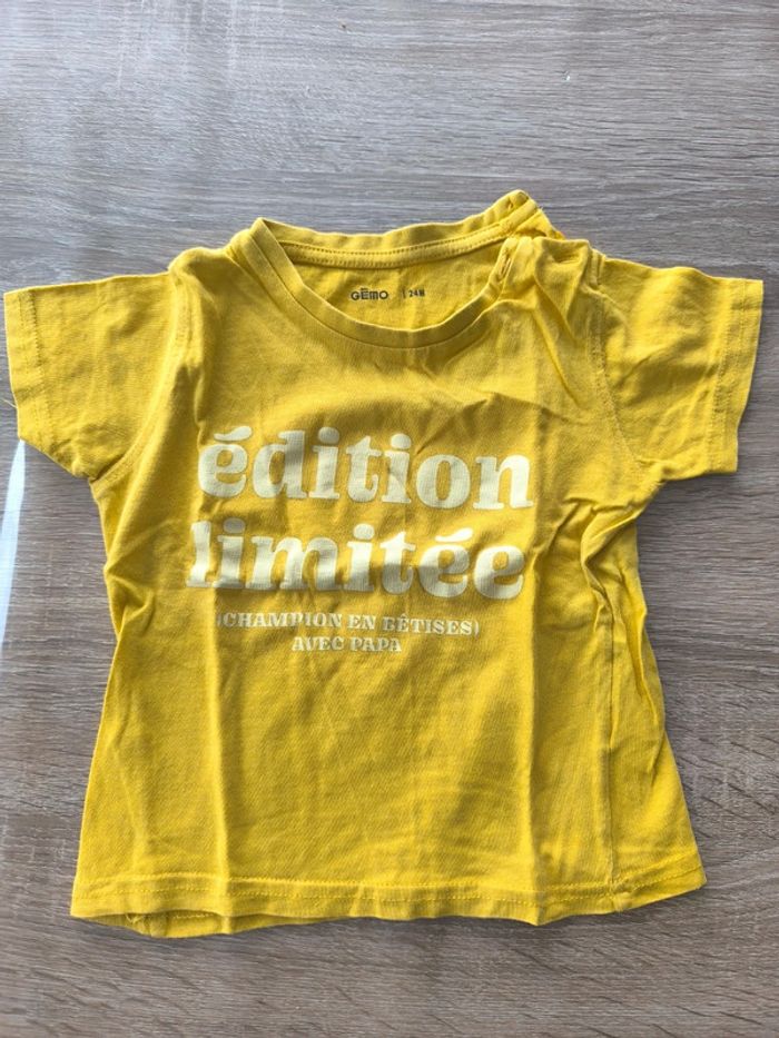 Tee shirt garçon 2 ans