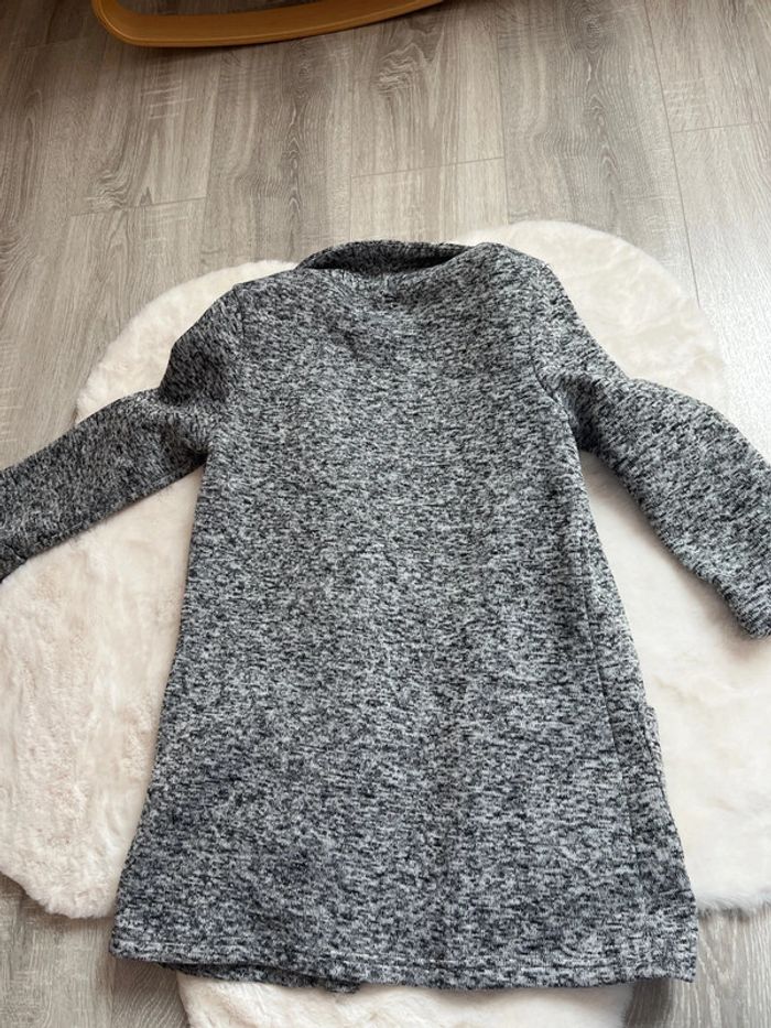 Gilet épais style Blazer gris chiné femme S - photo numéro 5