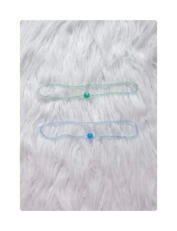 Magnifique lot de 2 colliers choker