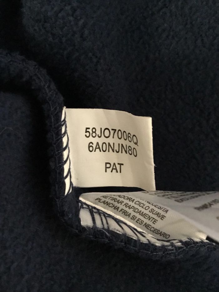 Sweat 1/4zip chaud pour homme NFL New England Patriots bleu marine taille L 180 - photo numéro 13