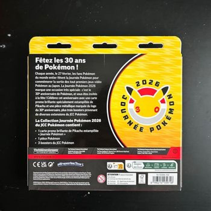 ⚡ Lot de 2 Coffrets Pokémon Day 2026 – Journée Pokémon (FR) ⚡ - photo numéro 4