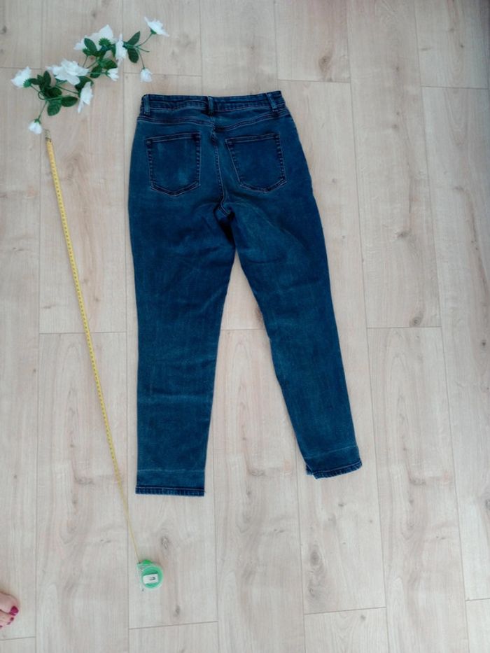 Jean mom femme 38 noir c82 - photo numéro 11