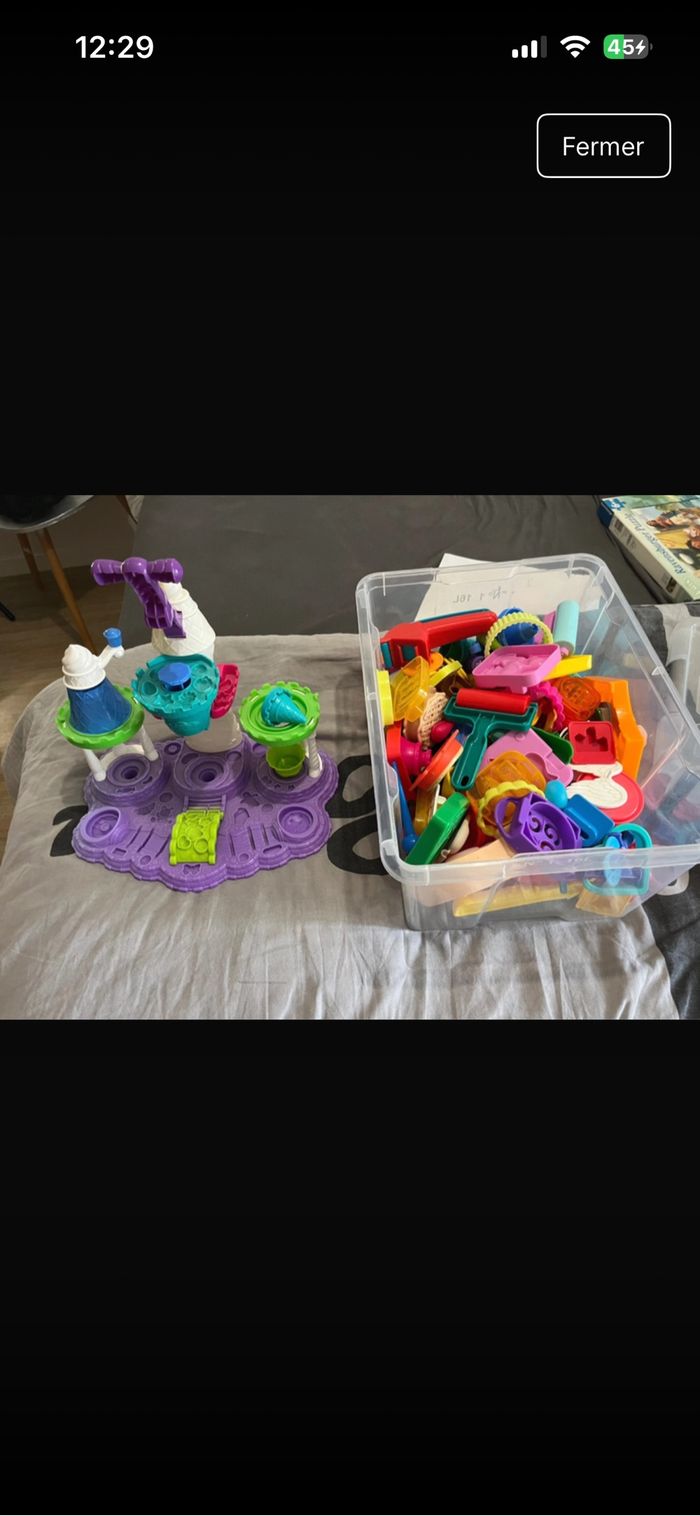 Lot accessoire pâte à modeler