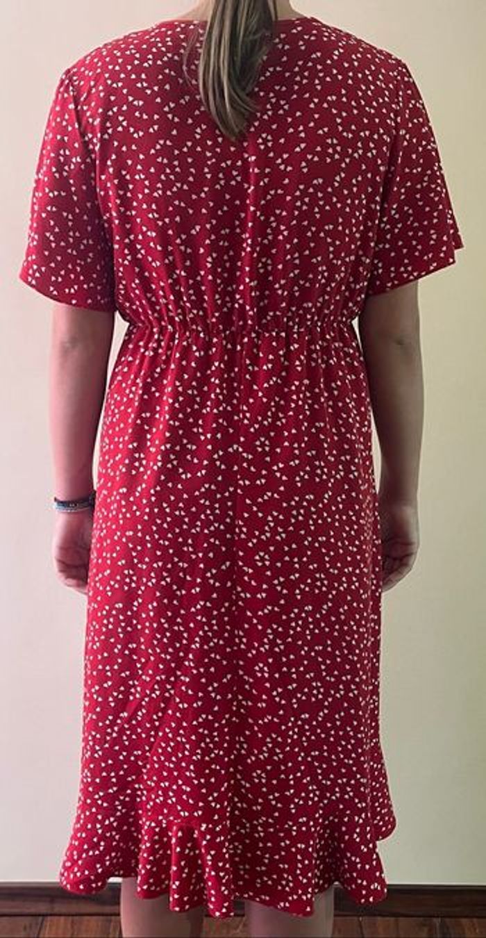 Robe rouge longue SHEIN - photo numéro 3