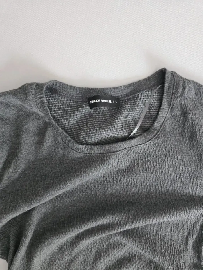 Robe à manches longues grise - photo numéro 3