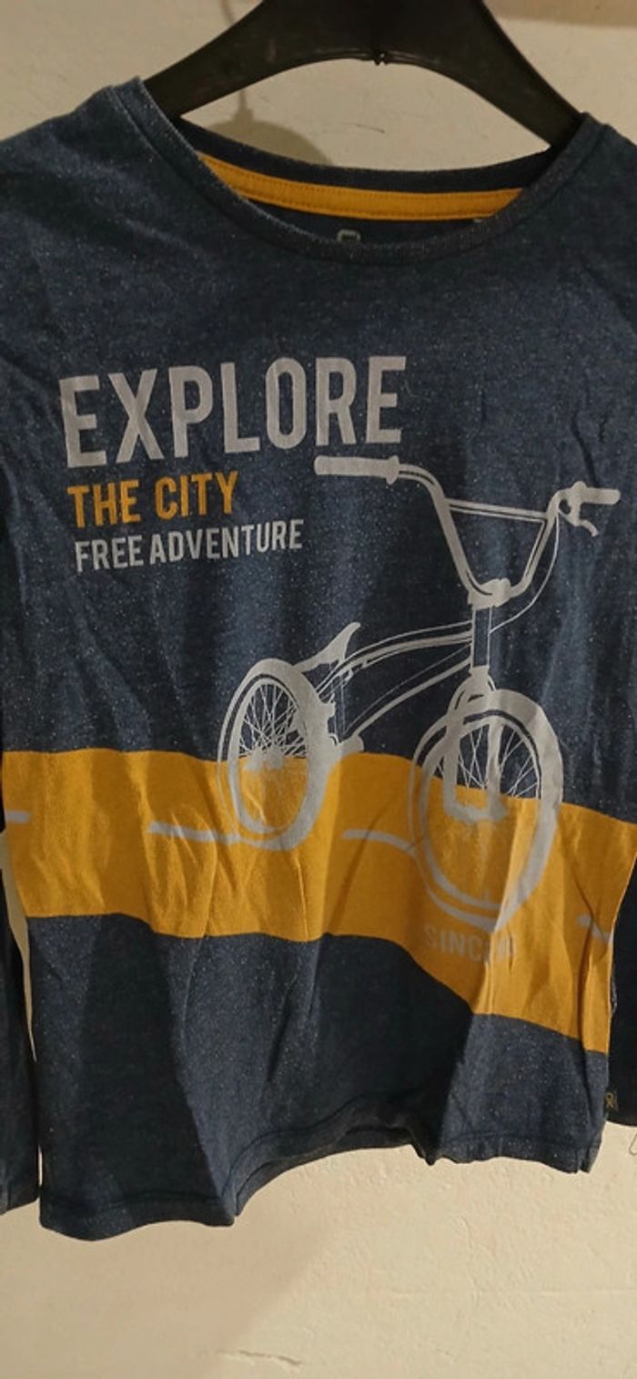 Tshirt ML Okaïdi 8 ans - photo numéro 2