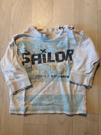 T-shirt mini gang 3 mois manches longues très bon état