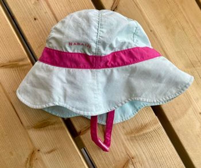 Chapeau plage piscine bébé