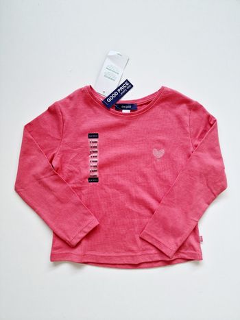 Okaidi - Tee-shirt manches longues, col rond - Neuf avec étiquette ! (3 ans)