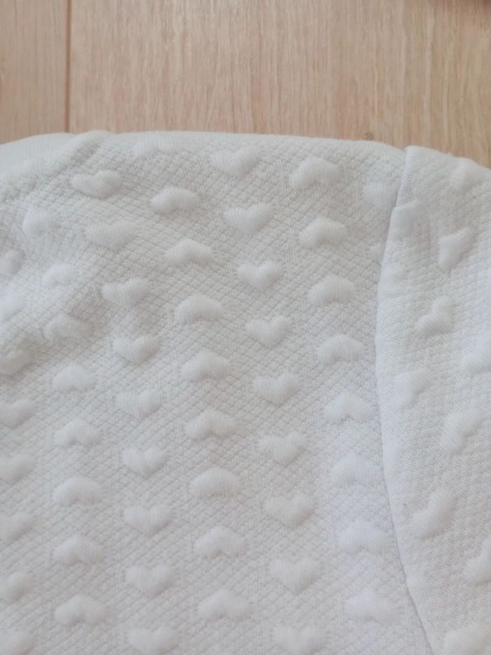 Sweat fille 8 ans "jolie"cœur blanc c64 - photo numéro 5