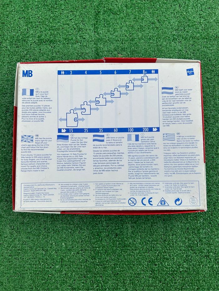 Puzzle Alice au Pays des Merveilles MB – 60 pièces (56/60) – Vintage Disney - photo numéro 3