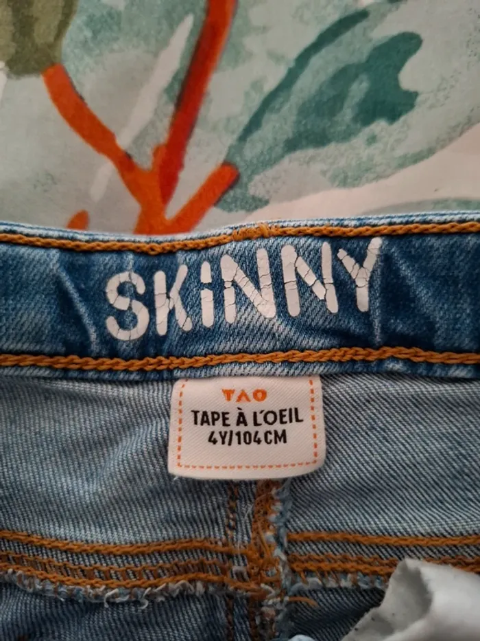 Jeans skinny bleu 🥨 - photo numéro 4