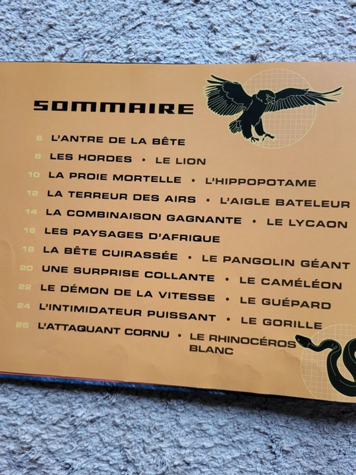 Livre documentaire enfants Zoom sur les animaux d'Afrique - photo numéro 3