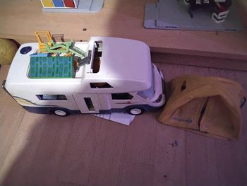 Camping car toile de tente playmobil