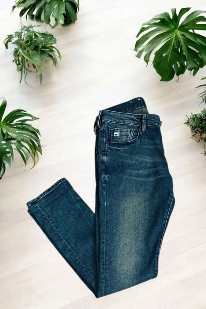 Jeans slim Scotch & Soda bleu taille W28 | Fr 38 - photo numéro 3