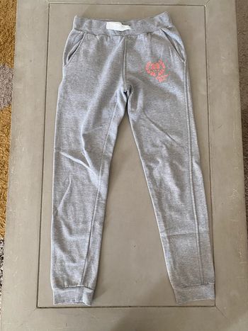 Pantalon jogging gris clair La Redoute R Teens 14 ans