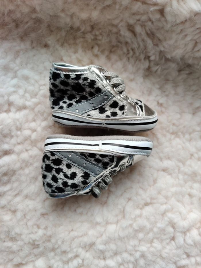 Baskets filles argentée - photo numéro 3