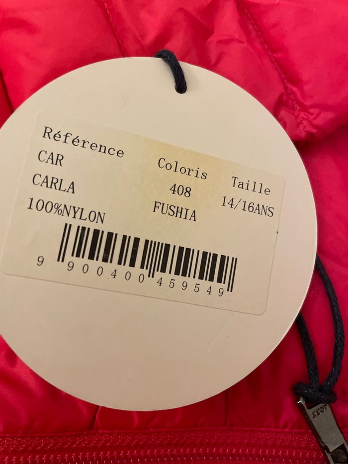Doudoune jott kids Carla fushia - photo numéro 5