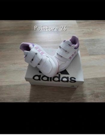 Basket Adidas violet claire