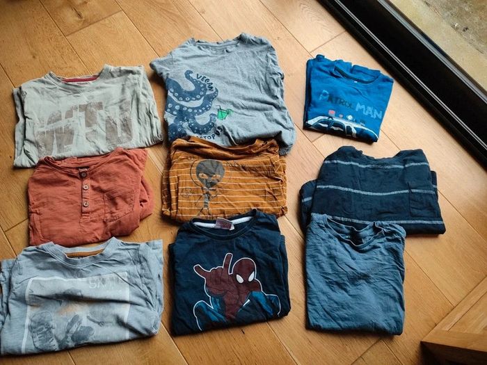 Lot tee shirt manches longues