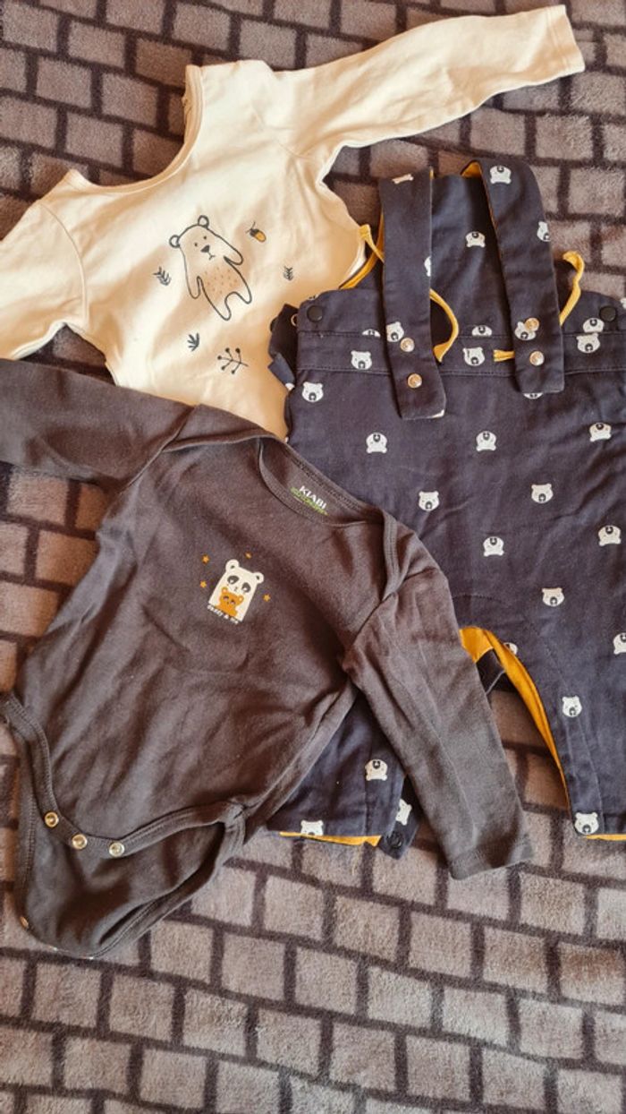 Ensemble salopette bodie Tee-shirt