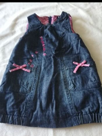 Robe en jeans 6 mois TOUT COMPTE FAIT