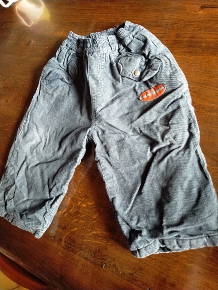 Pantalon doublé 12 mois