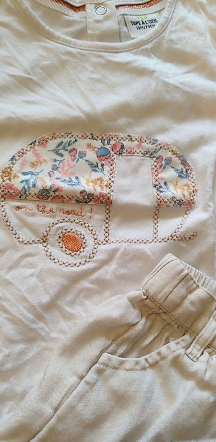 Tenue assortie - 12 mois - photo numéro 2