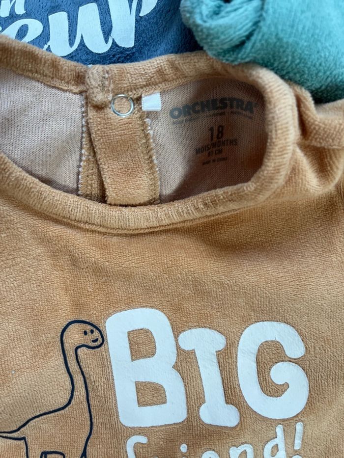 Lot de 4 pyjamas à pied 18 mois - photo numéro 4