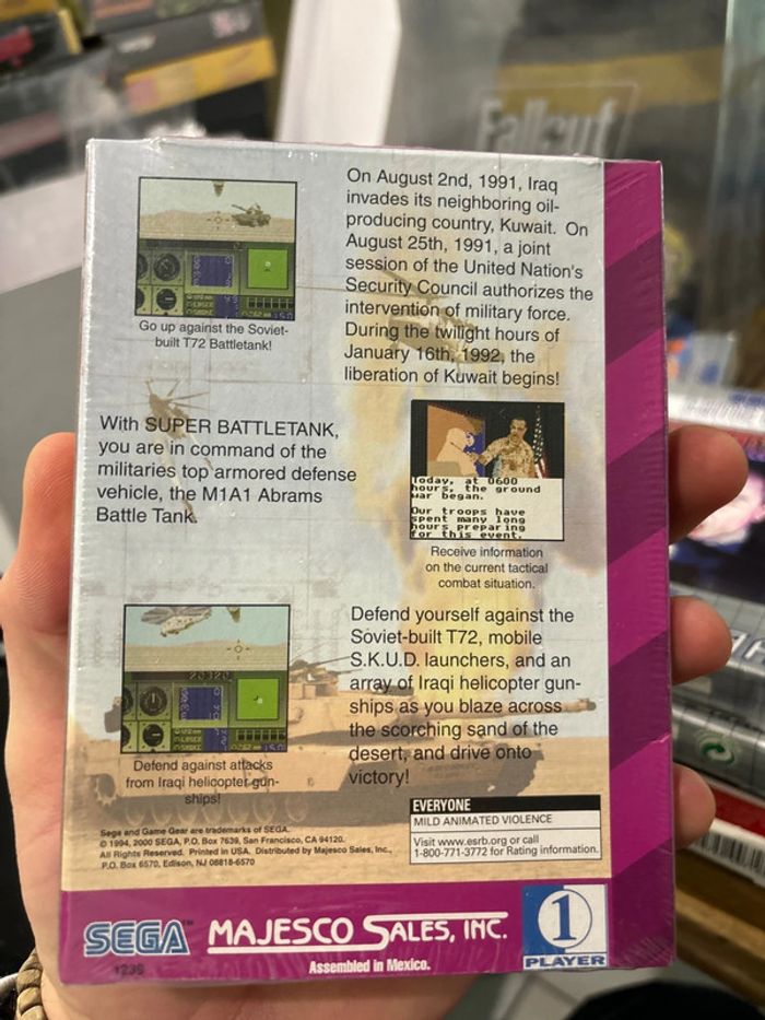 Super BattleTank - SEGA Game Gear - photo numéro 2