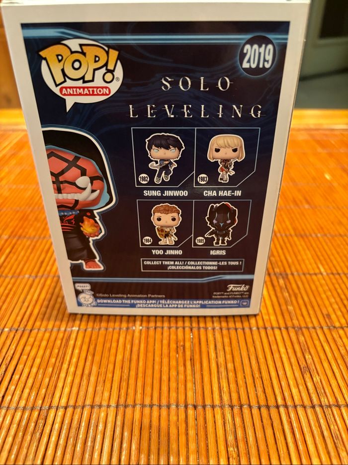 Solo Leveling Tusk Limited Edition 9500 Supreme Exclusive Funko Pop - photo numéro 6