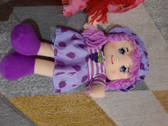 Lot de 2 poupée peluche - photo numéro 2