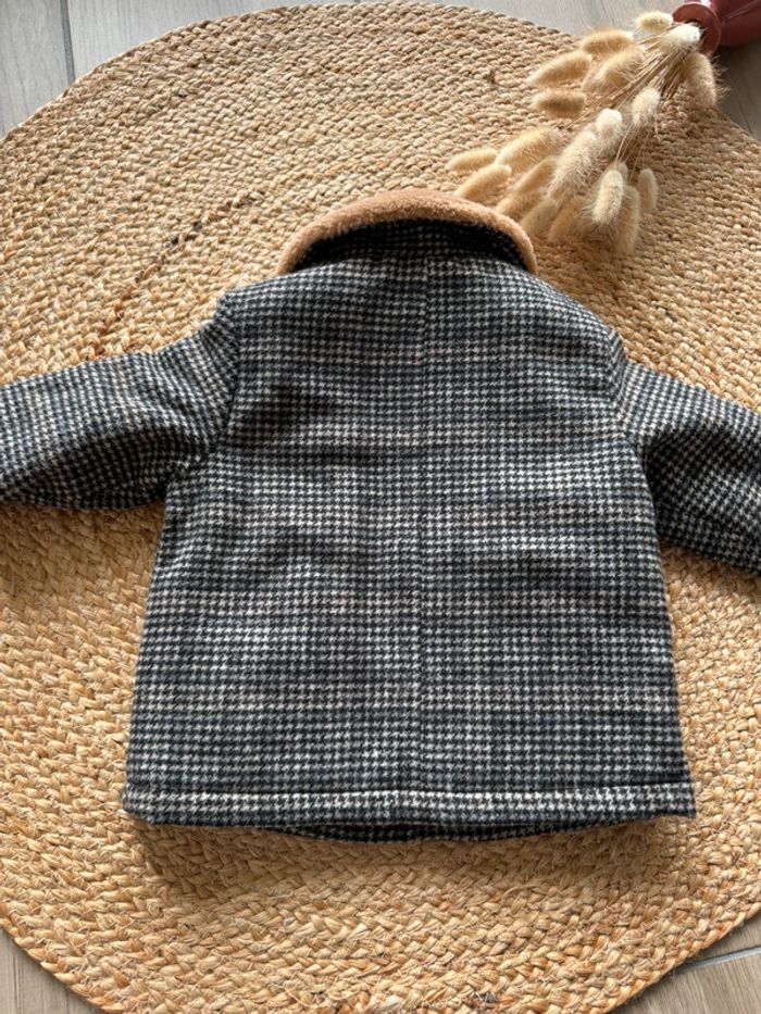 Caban col fourrure Kiabi 9m - photo numéro 3