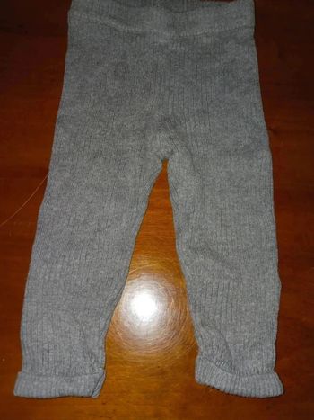 Legging gris 12 mois tex baby