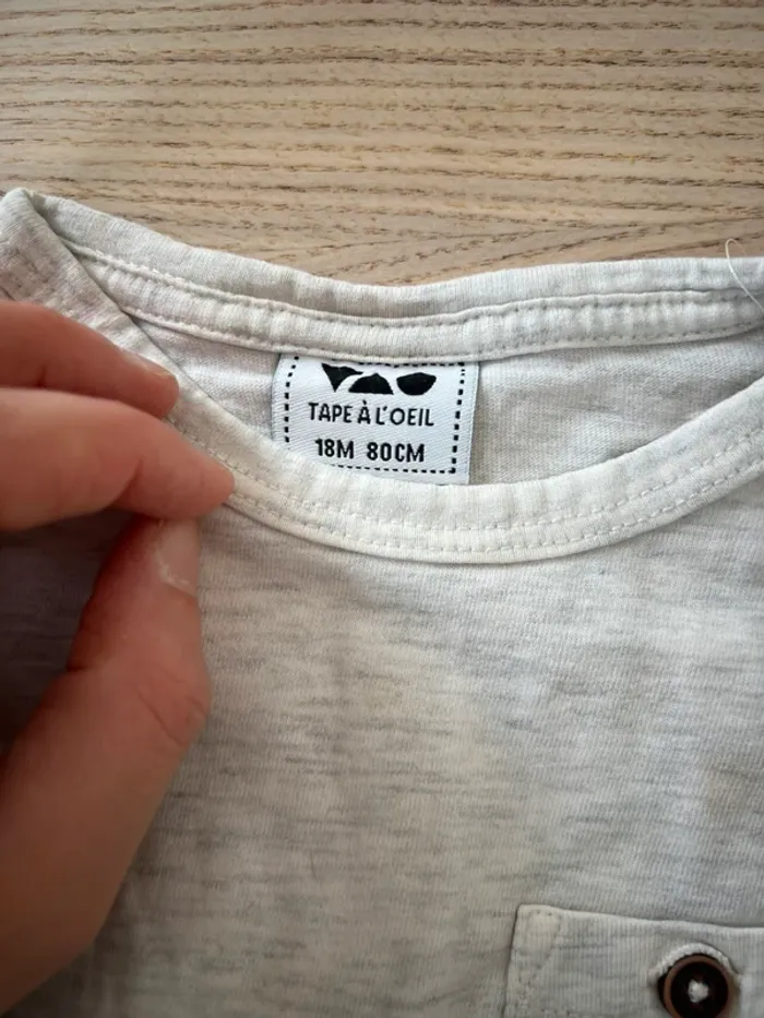 Ensemble beige été TAO 18M - photo numéro 5