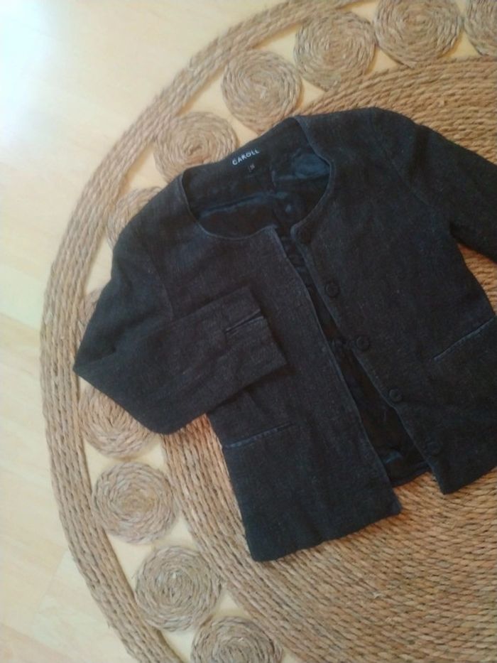 Veste Caroll en tweed taille 36 - photo numéro 4