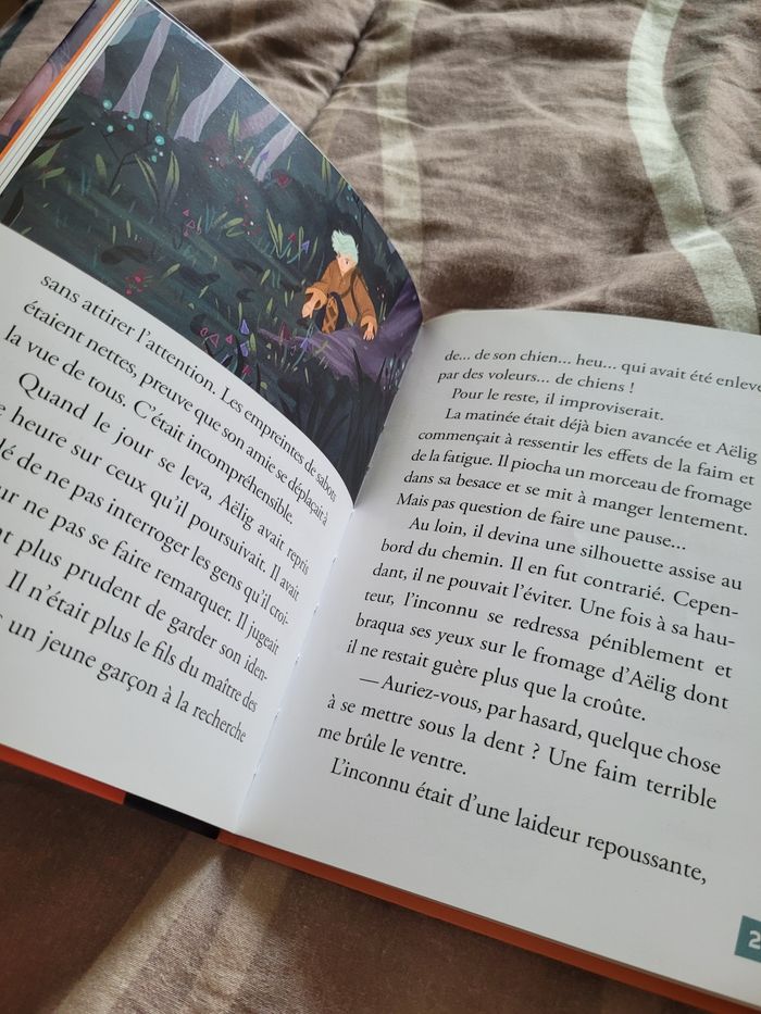 livre le maître des licornes la forêt des lumières (3,50e) - photo numéro 3