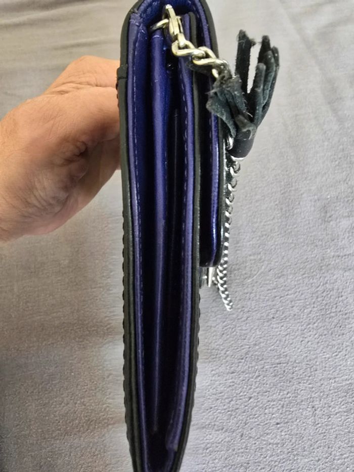 Sac à main ou compagnon cuir lisse 🍒Lancaster🍒 - photo numéro 8