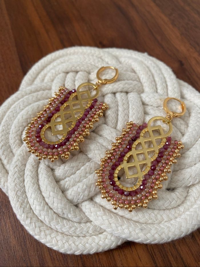 Boucles d’oreilles Miyuki - photo numéro 2