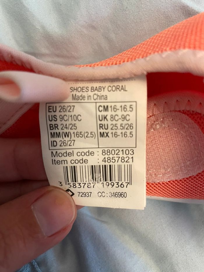 Chaussures pour aller dans l’eau Nabaiji 26/27 - photo numéro 3