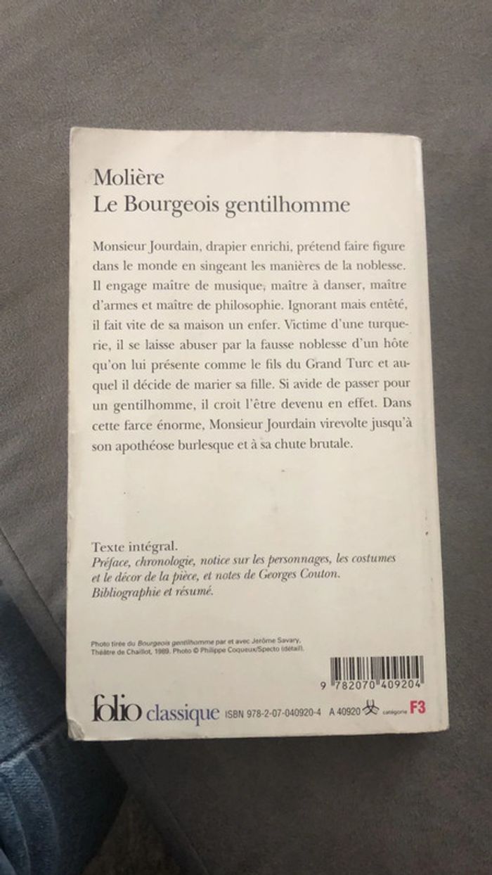Molière le bourgeois gentilhomme - photo numéro 2