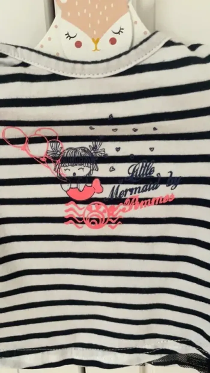 Gilet Cocoon et T shirt 3 pommes 3 mois - photo numéro 6