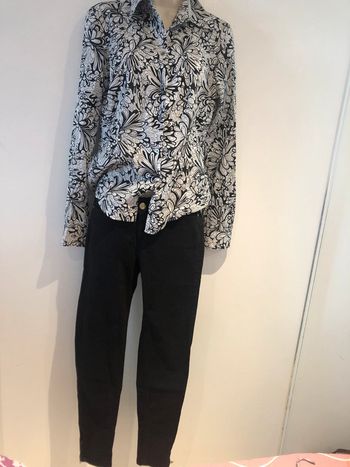 Jeans Zara noir taille  pt 36