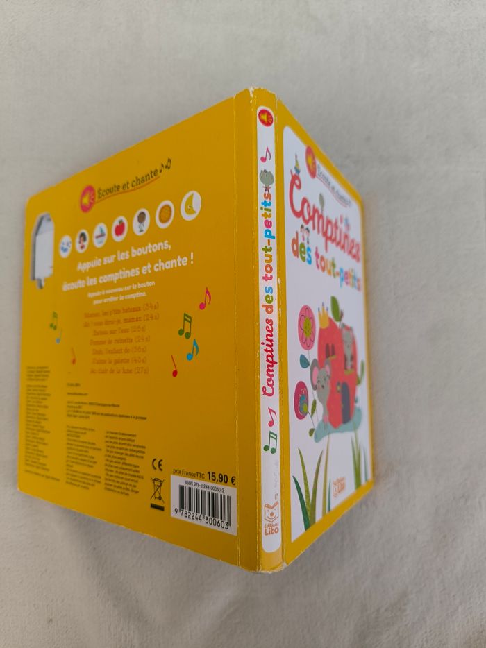 Livre sonore Comptines des tout-petits Lito - photo numéro 8