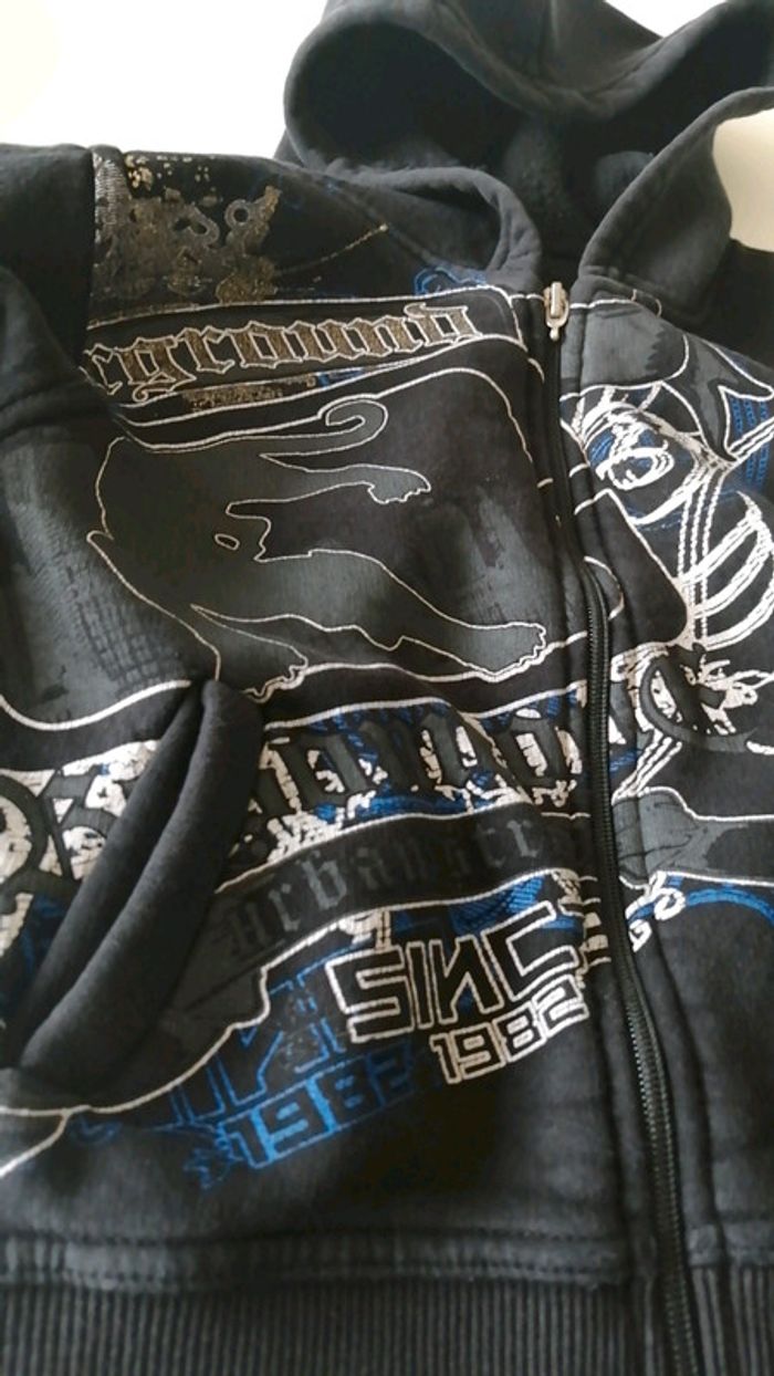 Gilet zippé bsone streetwear - photo numéro 2