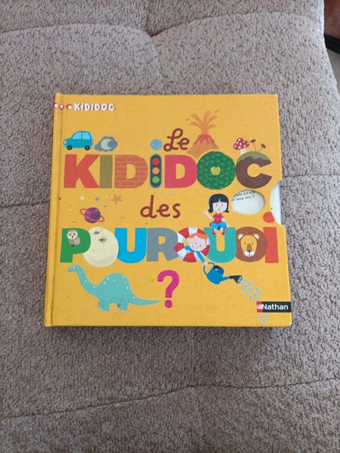 Grand livre Kididoc : Le Kididoc des pourquoi