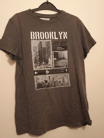 Tee-shirt gris In extenso