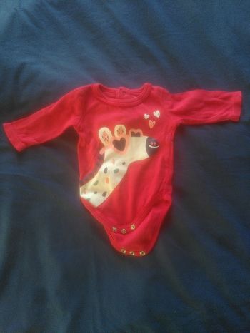 Body rouge girafe