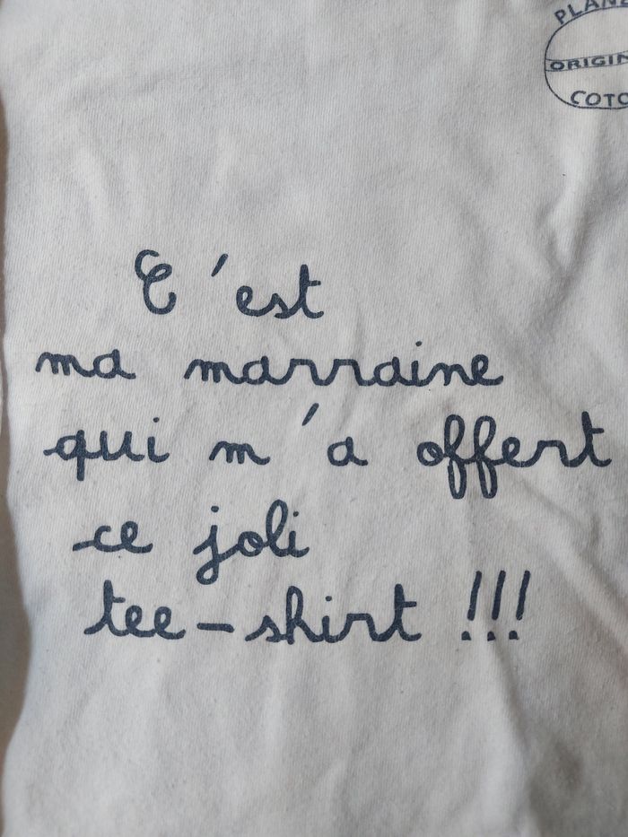Tee shirt 3 ans - photo numéro 2