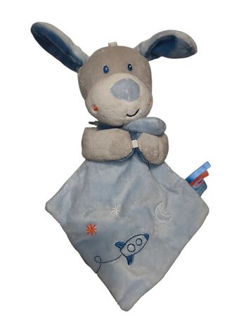 Doudou chien 🐕 mouchoir fusée Sucre d'orge